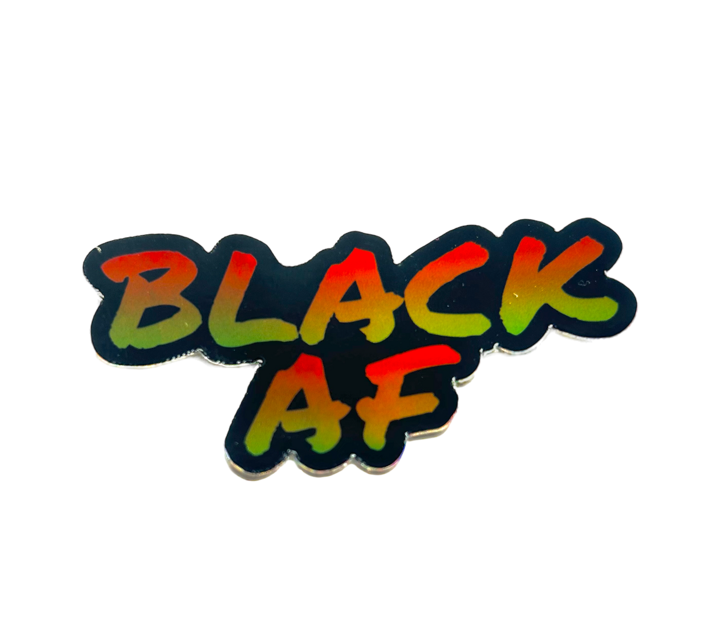 Black AF Sticker